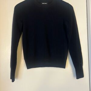 NAADAM Navy Crew cashmere Sweater